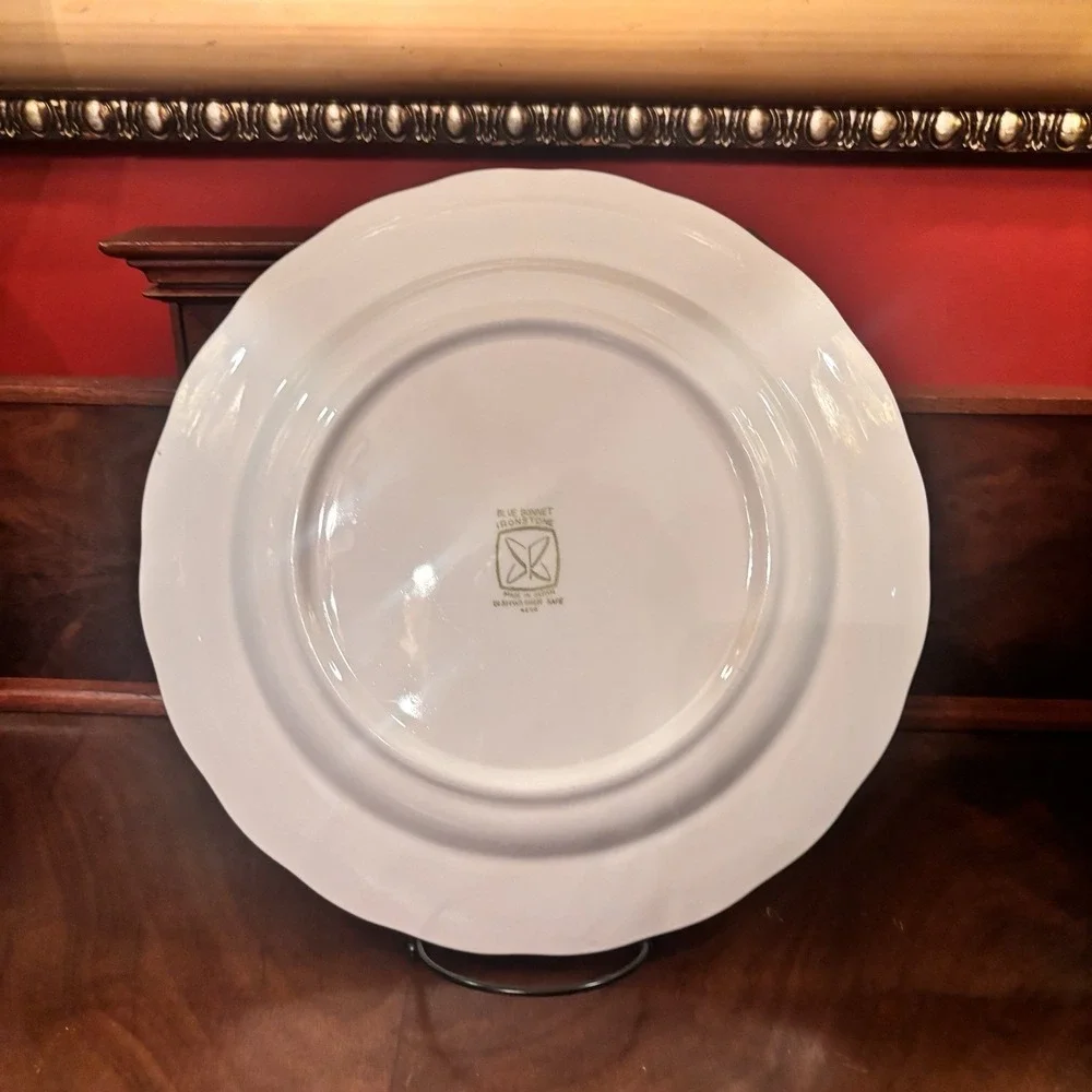 Blue Bonnet Ironstone 12